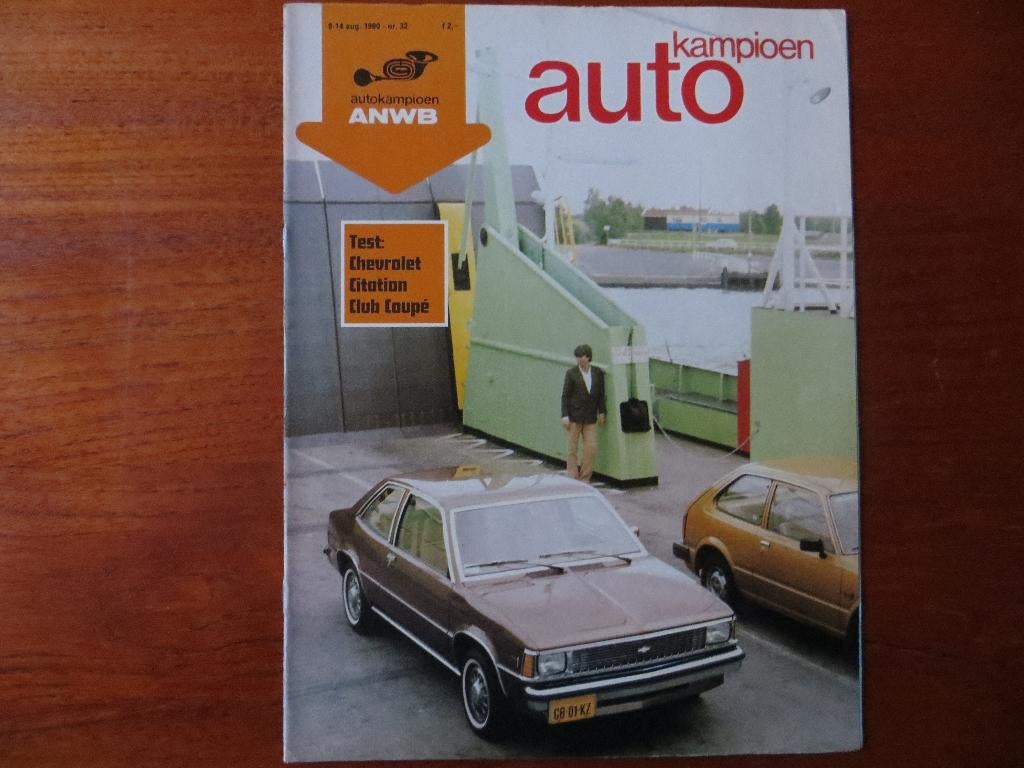 Autokampioen 32 1980 Chevrolet Citation Club Coupé, Ophalen of Verzenden, Nieuw, Chevrolet