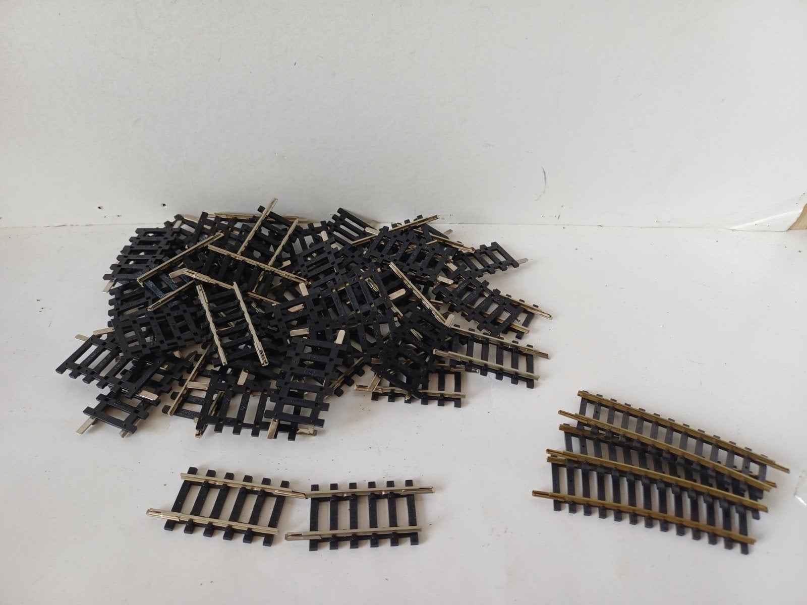 50 kleine stukjes rails Trix, Gelijkstroom, Trix, Nieuw, Rails
