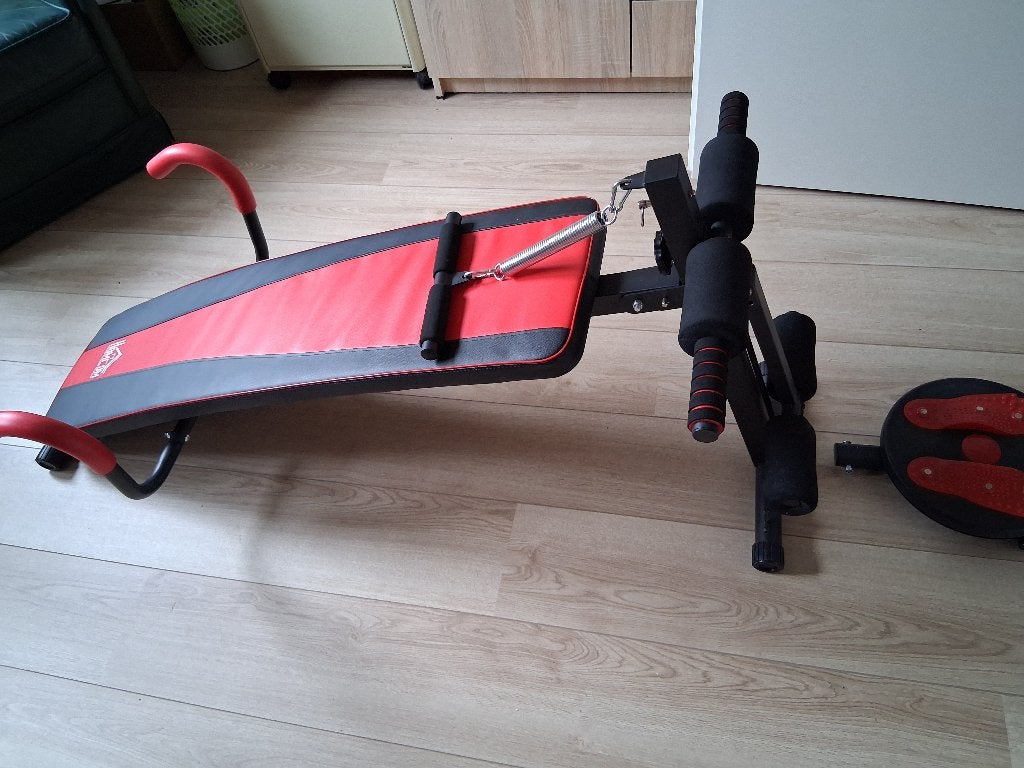 Sit-up Bench, Sport en Fitness, Ophalen, Zo goed als nieuw, Buik, Fitnessbank