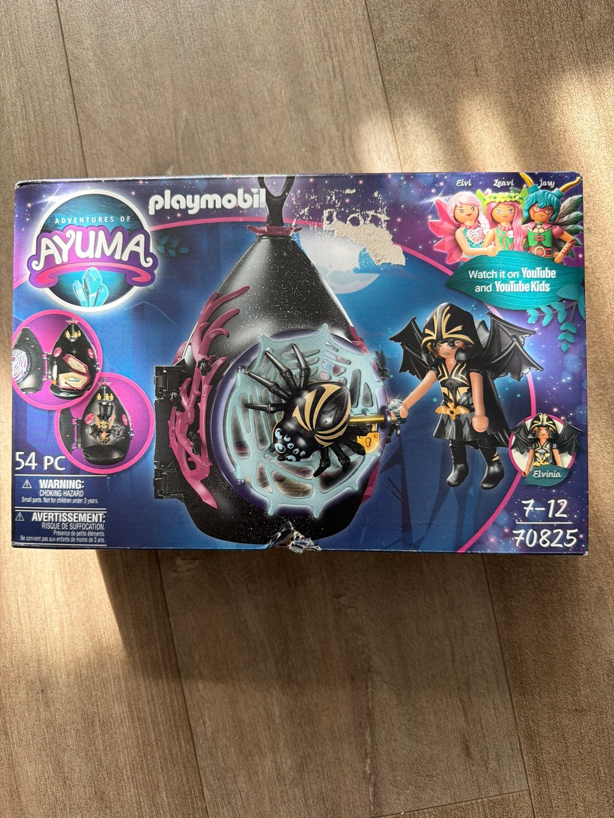 Playmobil Adventures of Ayuma 70825 Elvinia met Spin, Complete set, Fantasy, Nieuw, Ophalen of Verzenden