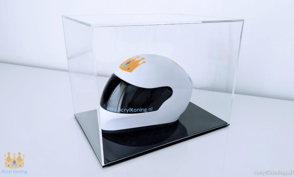 Helm Vitrine 1:2 - Helm Showcase 1/2 - Vitrine Box 1 op 2, Verzamelen, Automerken, Motoren en Formule 1, Verzenden, Nieuw, Formule 1