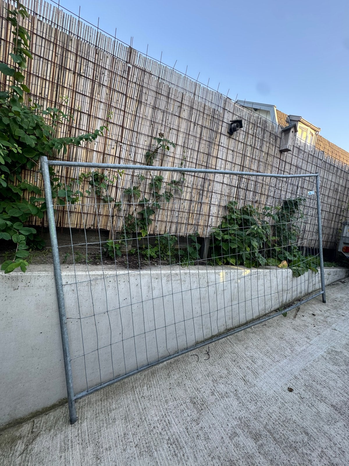 Bouwhek, Ophalen, Gebruikt, IJzer, Gaashekwerk