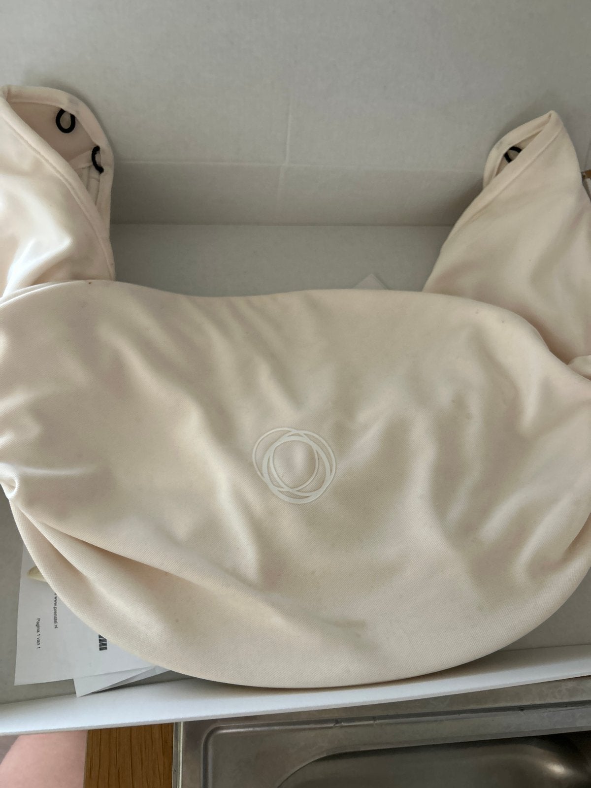 Bugaboo Fox zomerkap/ zonnekap beige, Ophalen, Zo goed als nieuw, Kinderwagen, Bugaboo