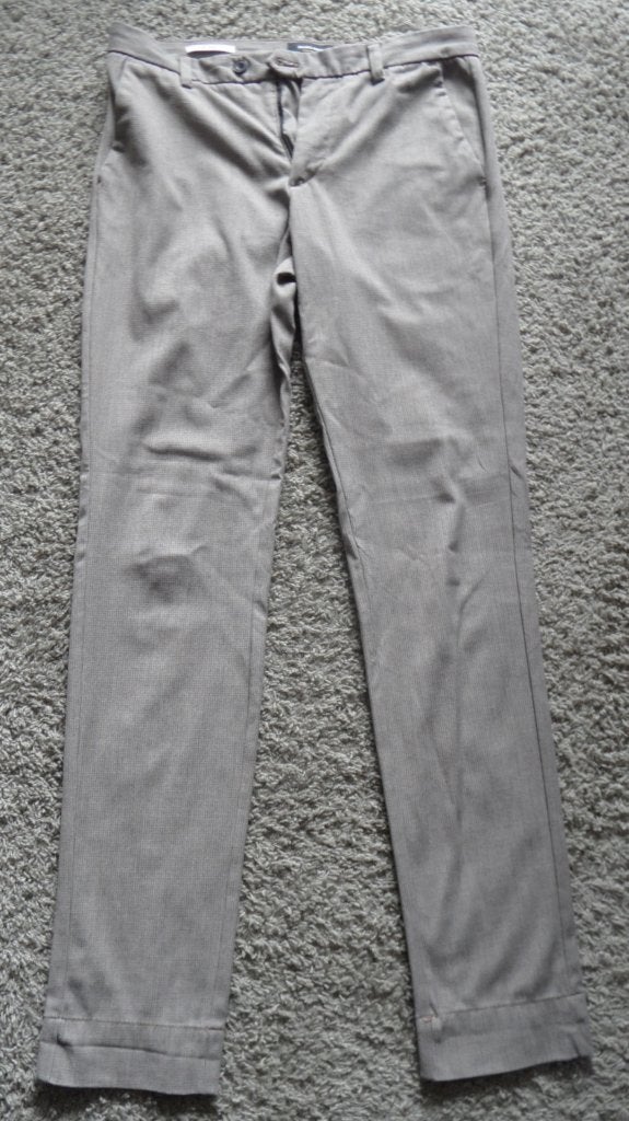 Nette, sportieve beige herenpantalon, W30/L34, Jack & Jones, Kleding | Heren, Broeken en Pantalons, Maat 48/50 (M), Beige, Ophalen of Verzenden