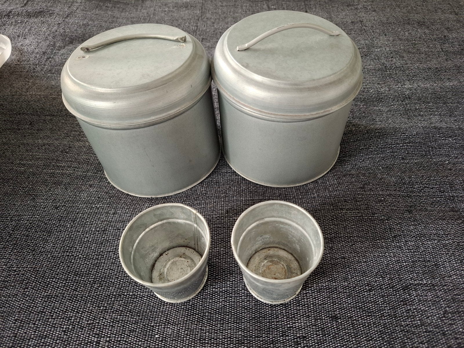 potten en plantenpotjes, zink!, Ophalen of Verzenden