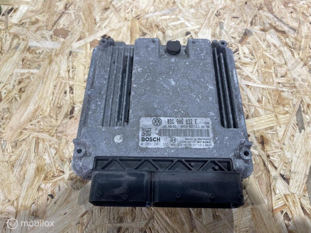 Computer motormanagement  bmy Volkswagen V 1.4 TSI 05-10, Gebruikt, Volkswagen, Ophalen of Verzenden, Volkswagen