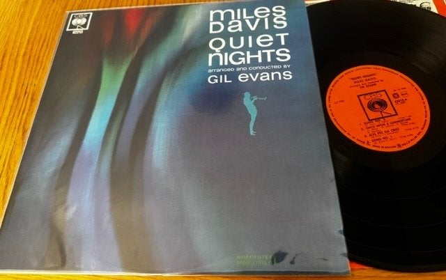 Miles Davis Quiet nights Cbs 62213 nl, LP, Originele persing, Ophalen of Verzenden, Zo goed als nieuw