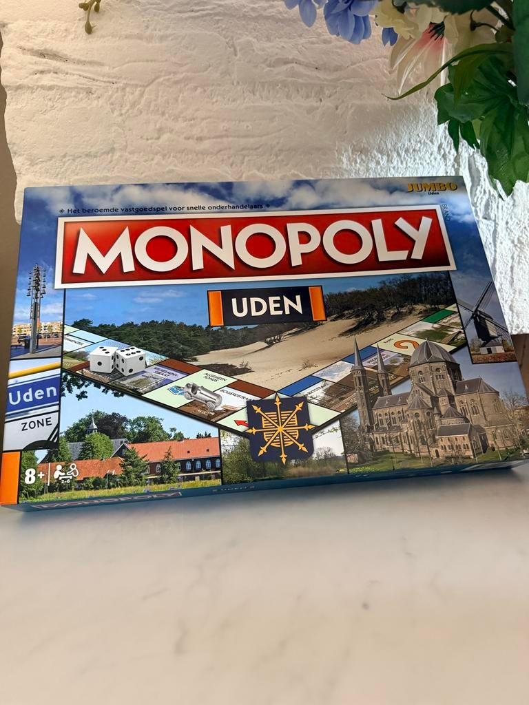 Monopoly Uden editie - Nieuw zonder seal, Hobby en Vrije tijd, Gezelschapsspellen | Bordspellen, Vijf spelers of meer, Ophalen of Verzenden