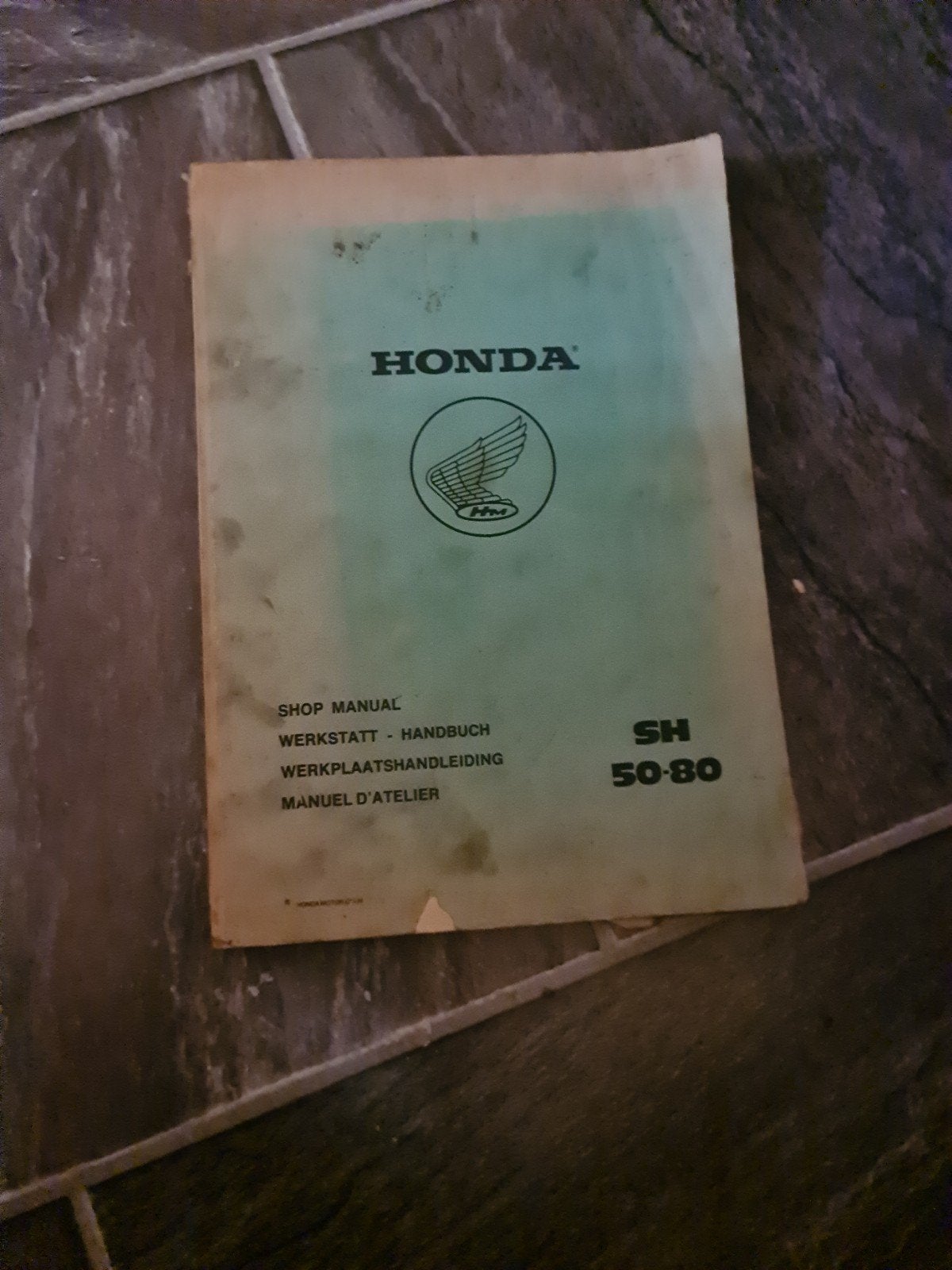 Honda SH 50-80 Werkplaatshandboek / Shop Manual, Ophalen, Honda