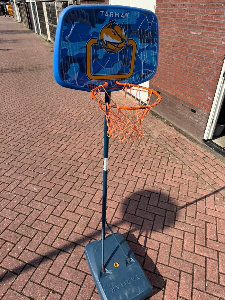 Basketbal paal decathlon, Sport en Fitness, Basketbal, Ophalen of Verzenden, Gebruikt, Ring, Bord of Paal