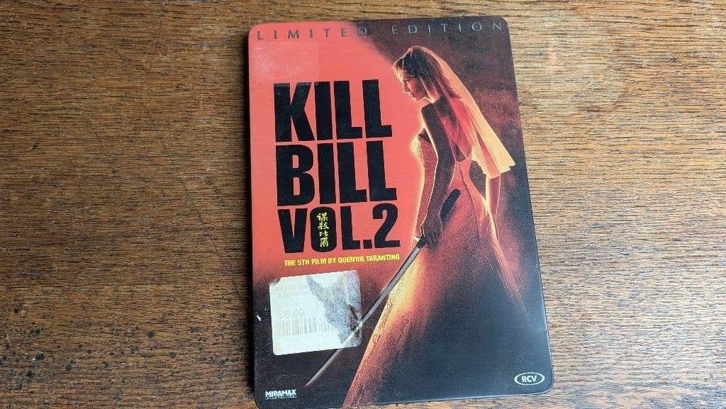 Kill Bill Vol. 1 & 2 Limited Edition  Tarantino  Metal cases, Vanaf 16 jaar, Speciale editie, Actie, Ophalen of Verzenden
