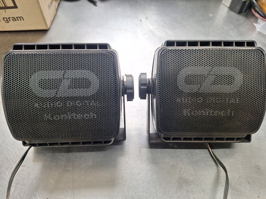 Oldtimer speakers, Auto diversen, Ophalen of Verzenden, Gebruikt