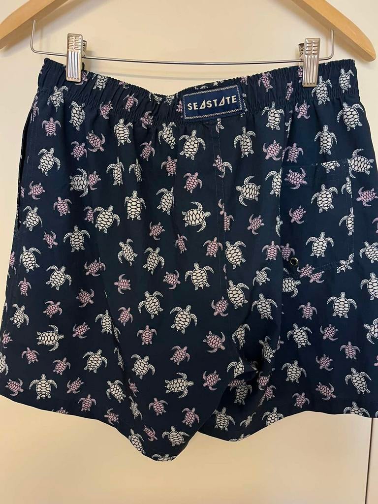 Heren zwemshort met schildpaddenprint - Maat M, Kleding | Heren, Badmode en Zwemkleding, Ophalen of Verzenden, SEASTATE, Zwemshort