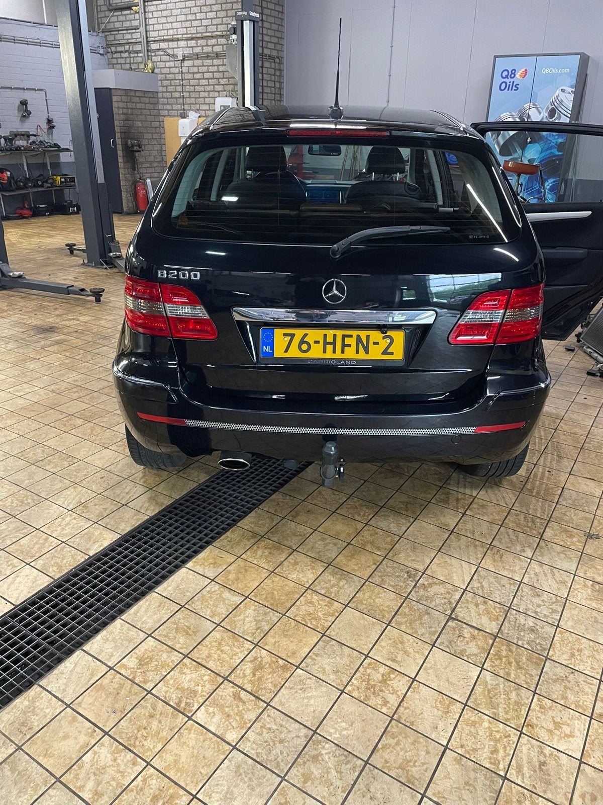 Mercedes-Benz B-Klasse 2.0 B200 5DRS CVT 2007 Zwart, Auto's, Mercedes-Benz, 136 pk, 4 cilinders, 1290 kg, Zwart