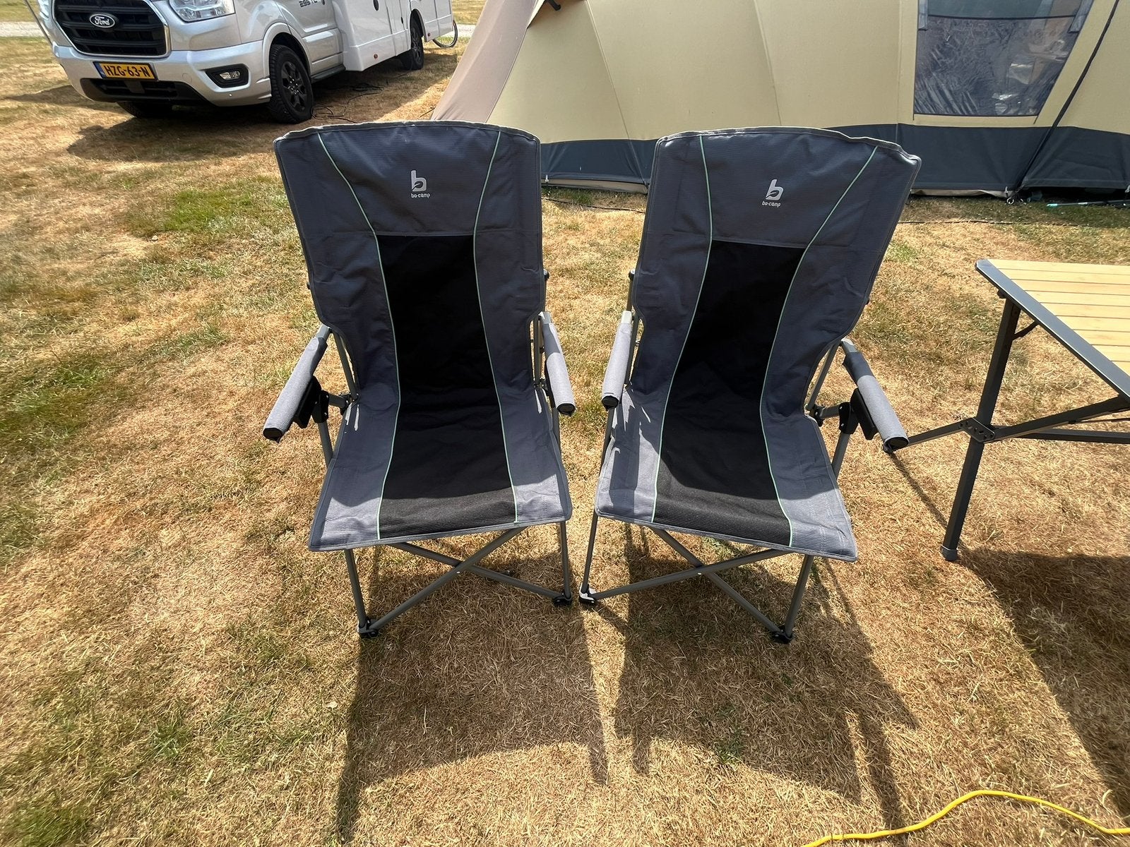 2x vouwstoel Bocamp Deluxe King NIEUW, Ophalen of Verzenden, Zo goed als nieuw, Campingstoel