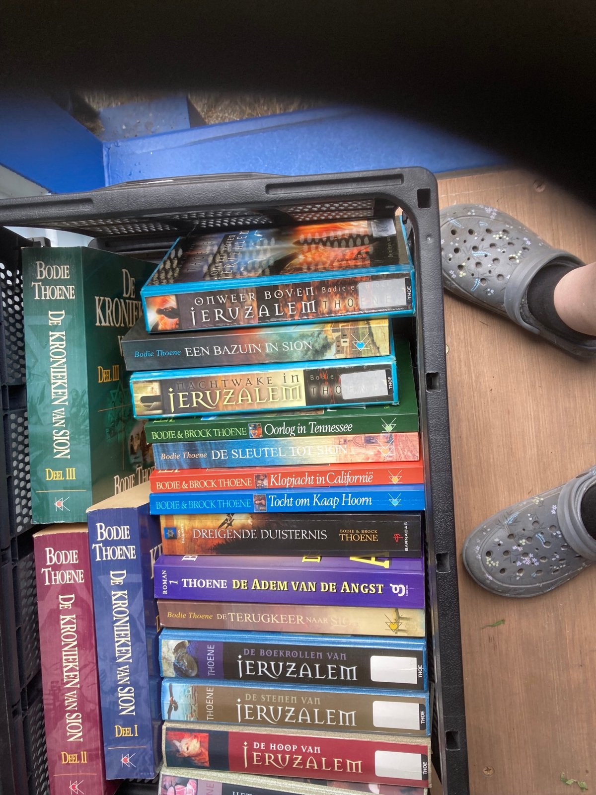 Grote collectie boeken van Bodie en Brock Thoene, Boeken, Ophalen, Gelezen, Amerika