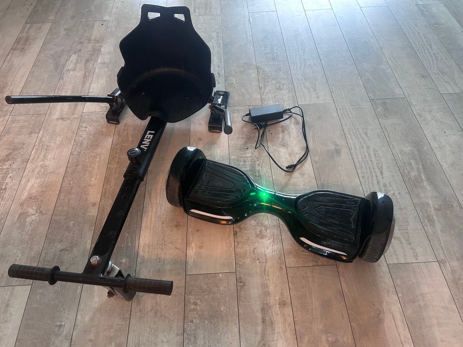 Hoverboard met kart en lader, Ophalen, Gebruikt, Overige typen