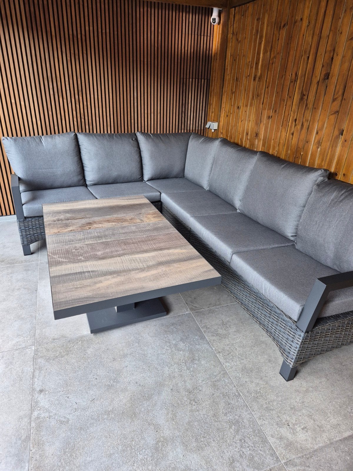Zo goed als nieuwe loungeset van Vander Garde, Tuin en Terras, Ophalen, Meer dan 8 zitplaatsen, Zo goed als nieuw, Loungeset