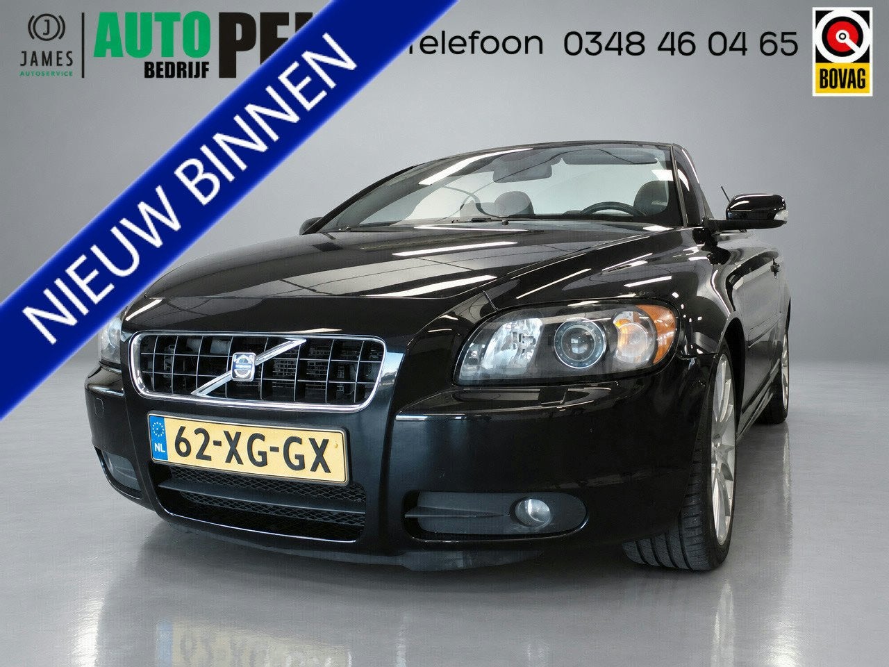 Volvo C70 Convertible 2.4i 170pk Summum automaat, Navigatie,, C70, Gebruikt, Cabriolet, 4 stoelen