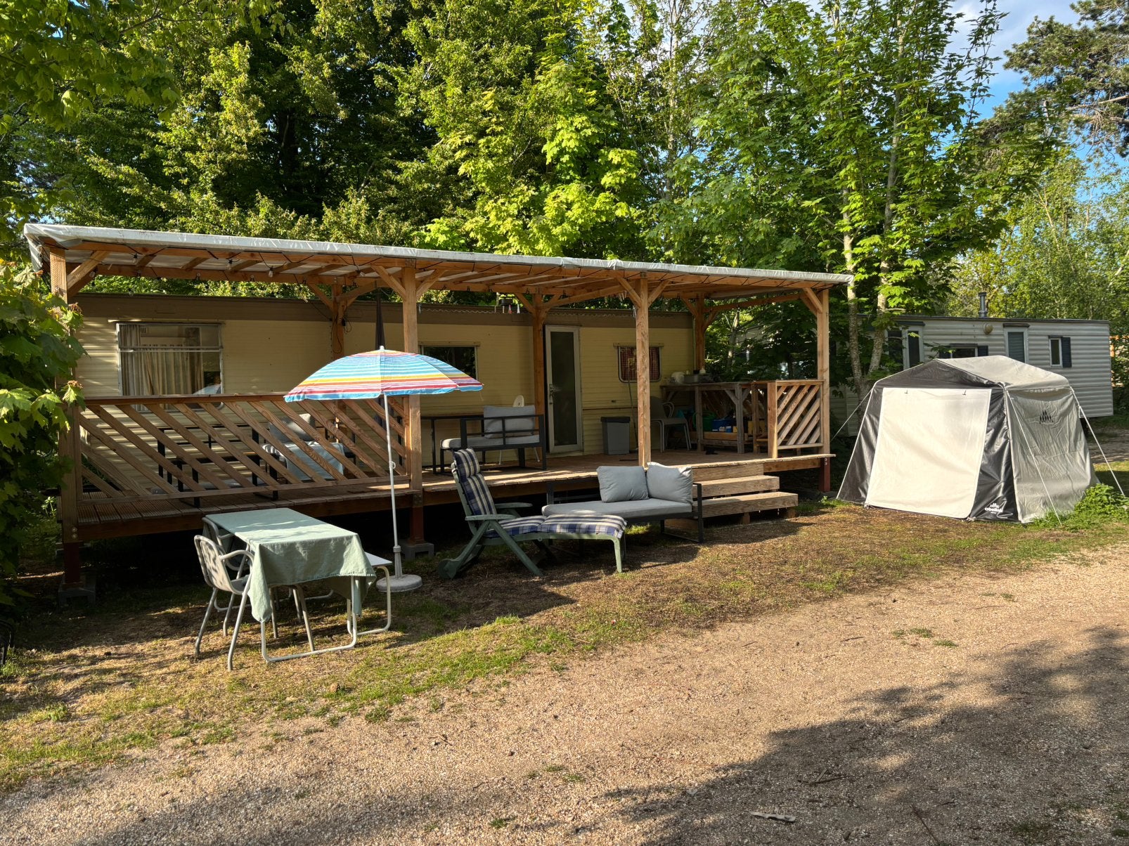 Caravan camping Bakkum te huur (na 16 augustus), Caravans en Kamperen, Verhuur