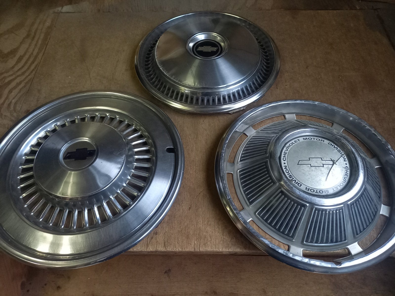 3 Stuks CHEVROLET OLDTIMER WIELDOP IMPALA CHEVELLE BELAIR, Ophalen of Verzenden