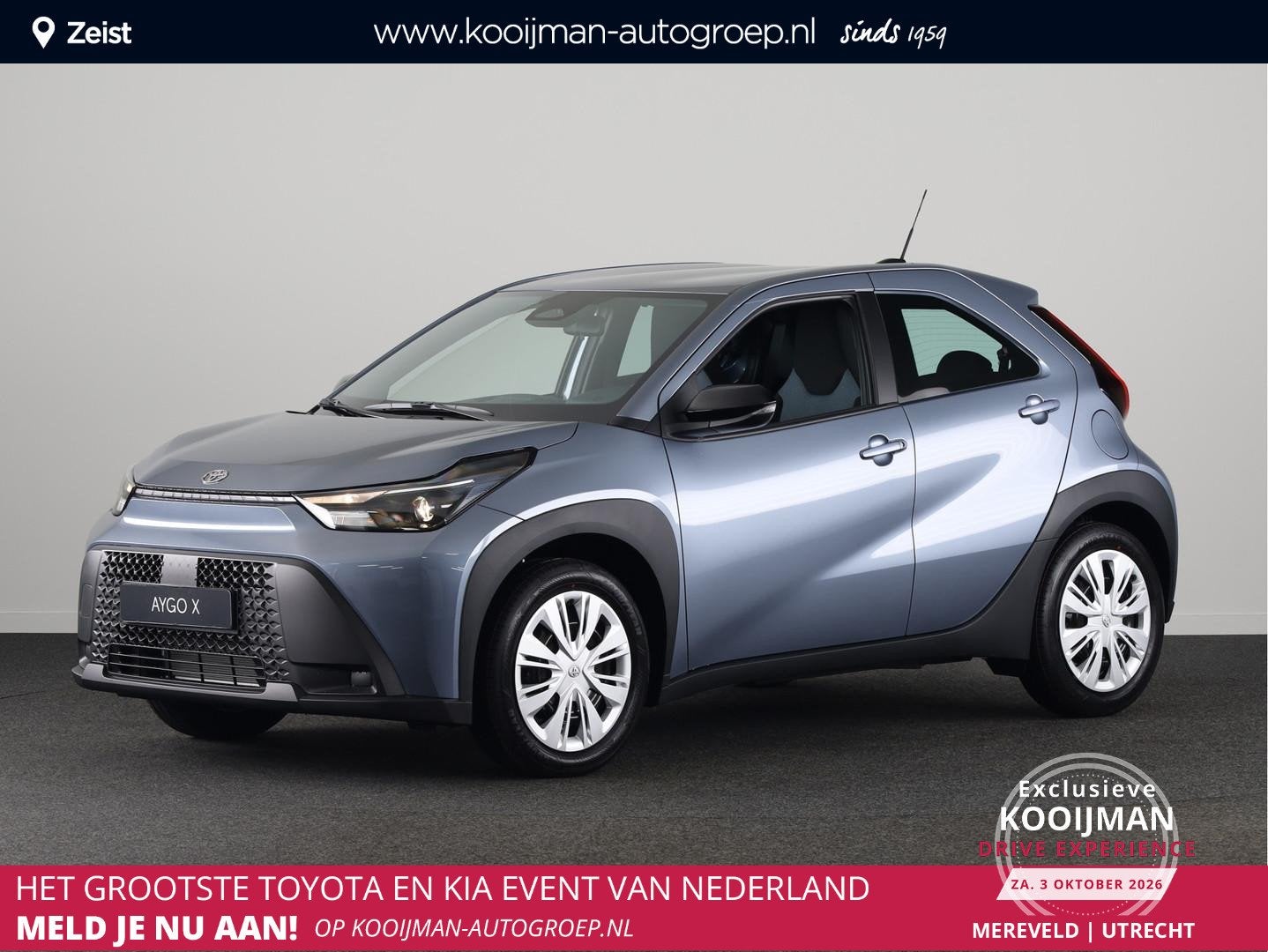 Toyota Aygo X Hybrid 115 play € 500,- inruilpremie!
