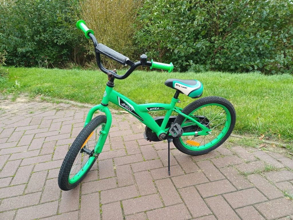 AMIGO BMX Turbo kinderfiets (18 inch), Fietsen en Brommers, Ophalen, Terugtraprem, Amigo, 16 tot 20 inch