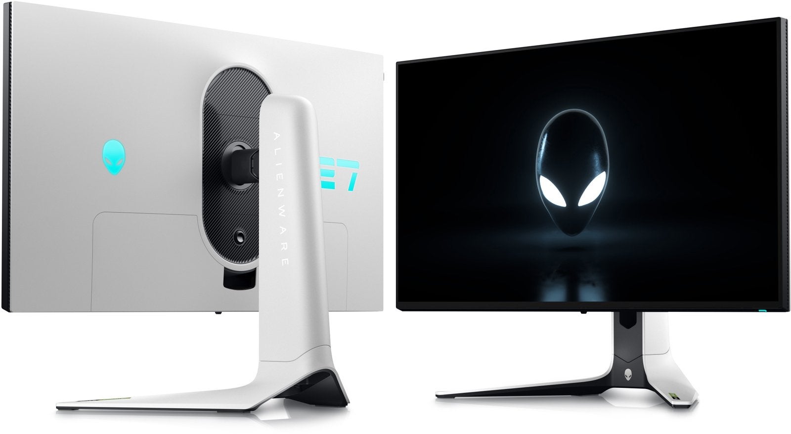 Alienware AW2723DF Wit, Computers en Software, Monitoren, IPS, Minder dan 1 ms, Zo goed als nieuw, Quad HD (2K)