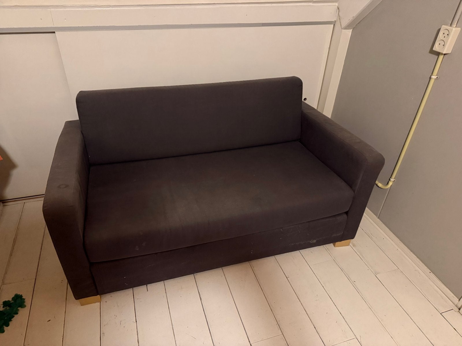 IKEA SOLSTA Slaapbank - Compact en Praktisch, Huis en Inrichting, Ophalen, Gebruikt, Grijs