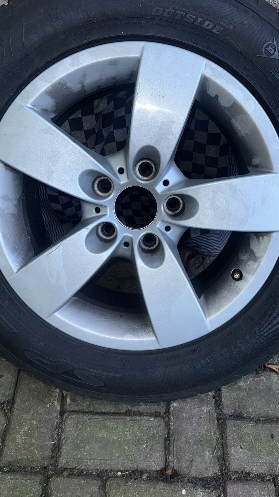 Velgen met winterbanden, Gebruikt, 16 inch, Banden en Velgen, Personenwagen