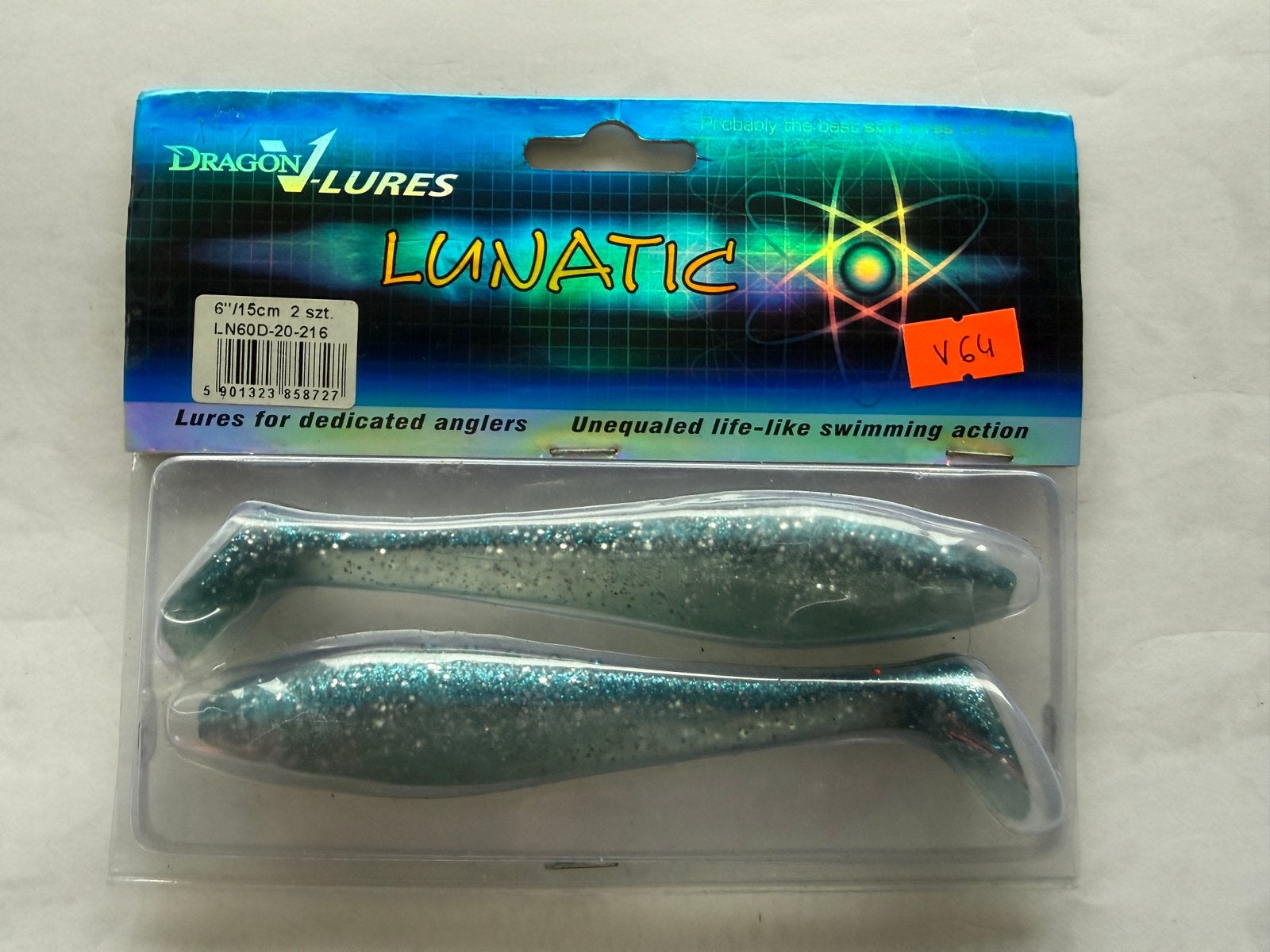 Dragon V-Lures Lunatic 15cm 2 stuks nieuw V64, Watersport en Boten, Ophalen of Verzenden, Nieuw, Overige typen