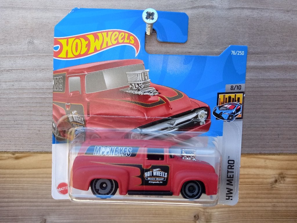 Ford F-100 '56 Hotwheels, Ophalen, Nieuw, Auto