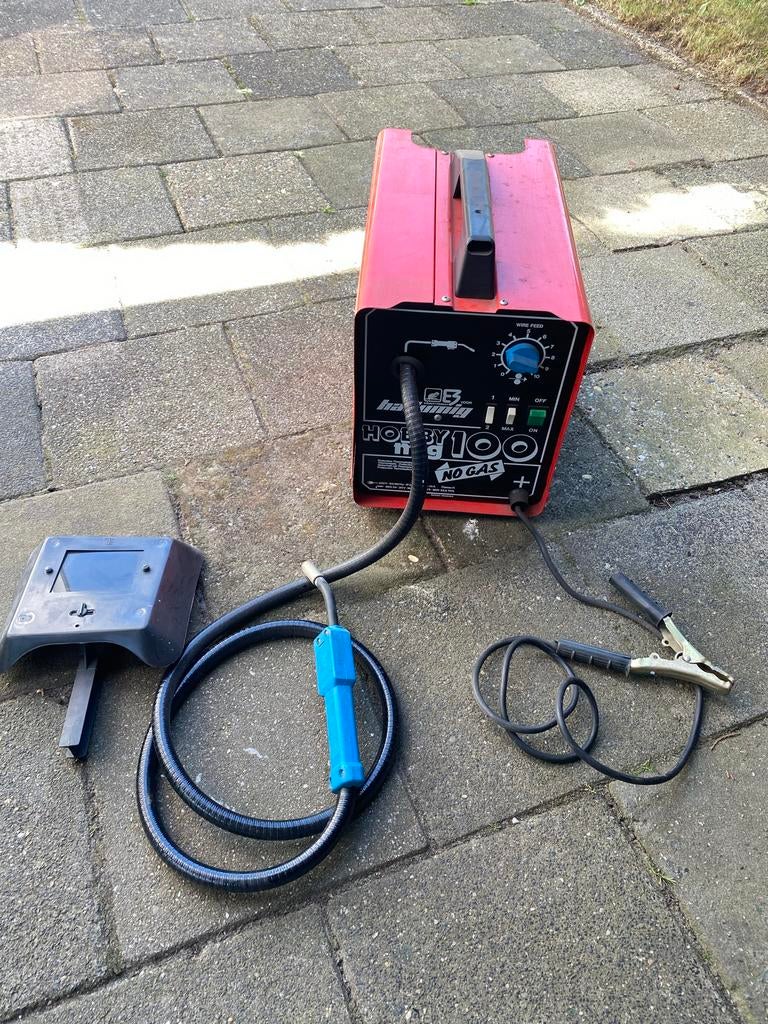Hadimig Hobby 100 MIG Lasapparaat (No Gas), Ophalen, Zo goed als nieuw, Minder dan 150 ampère, Co2