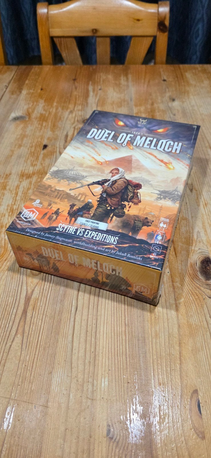Duel of Meloch Scythe vs Expeditions Stonemaier Games, Een of twee spelers, Ophalen of Verzenden, Nieuw, Stonemaier Games