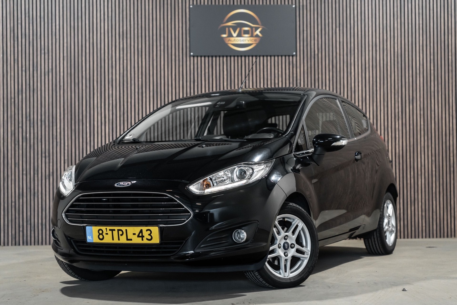 Ford Fiesta NAP Navi Airco PDC Cruise New Disti+Waterpomp, Auto's, Ford, Euro 5, Stof, Gebruikt, Zwart