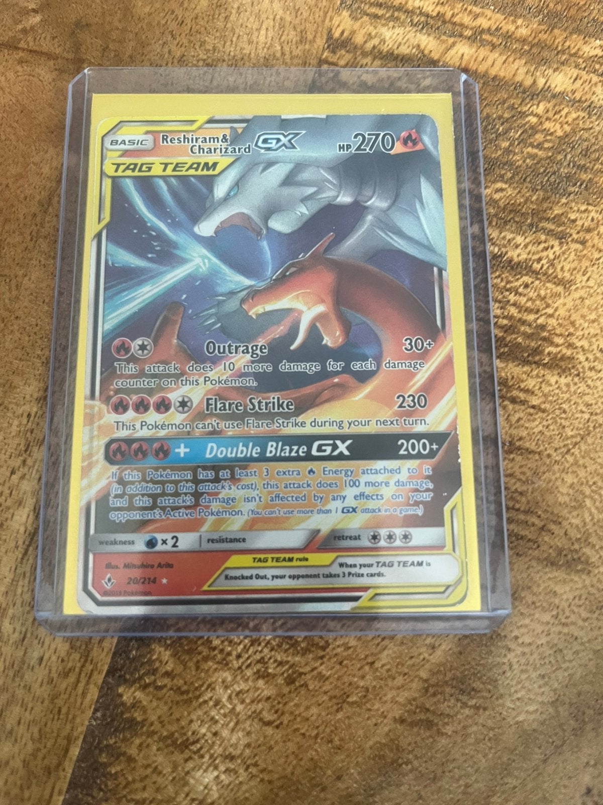 Reshiram & Charizard GX, Ophalen