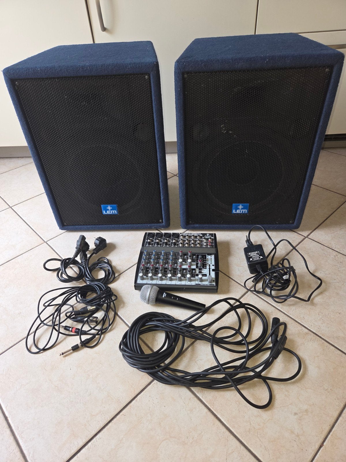 Complete set, spraak zang bandje karaoke, Ophalen, Minder dan 500 watt