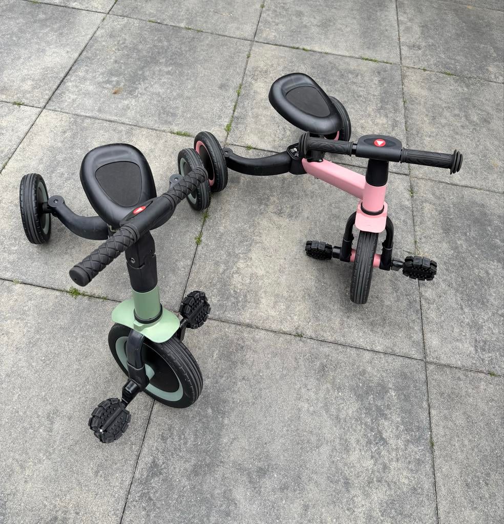 Topmark 4-in-1 loopfiets/driewieler Kaya - Zo goed als nieuw, Fietsen en Brommers, Fietsen | Driewielers, Ophalen of Verzenden