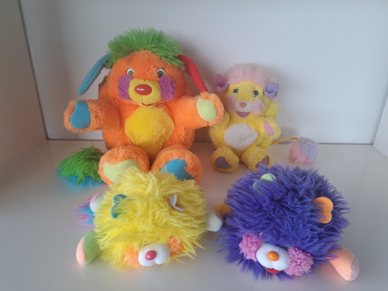 Vintage Popples pluche jaren 80, Ophalen of Verzenden, Gebruikt