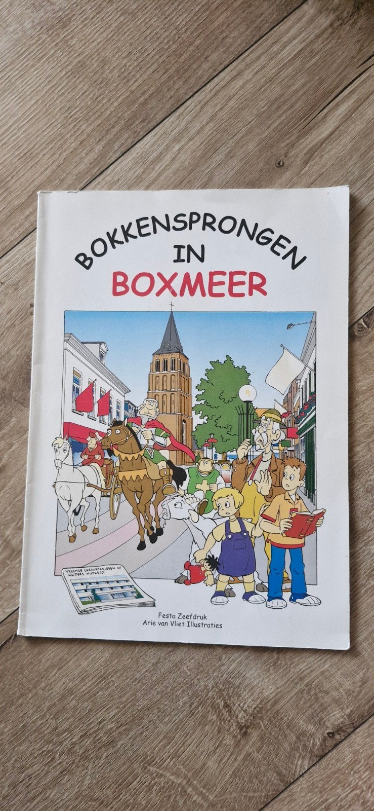 Bokkensprongen in Boxmeer - Stripboek, Eén stripboek, Ophalen of Verzenden, Zo goed als nieuw