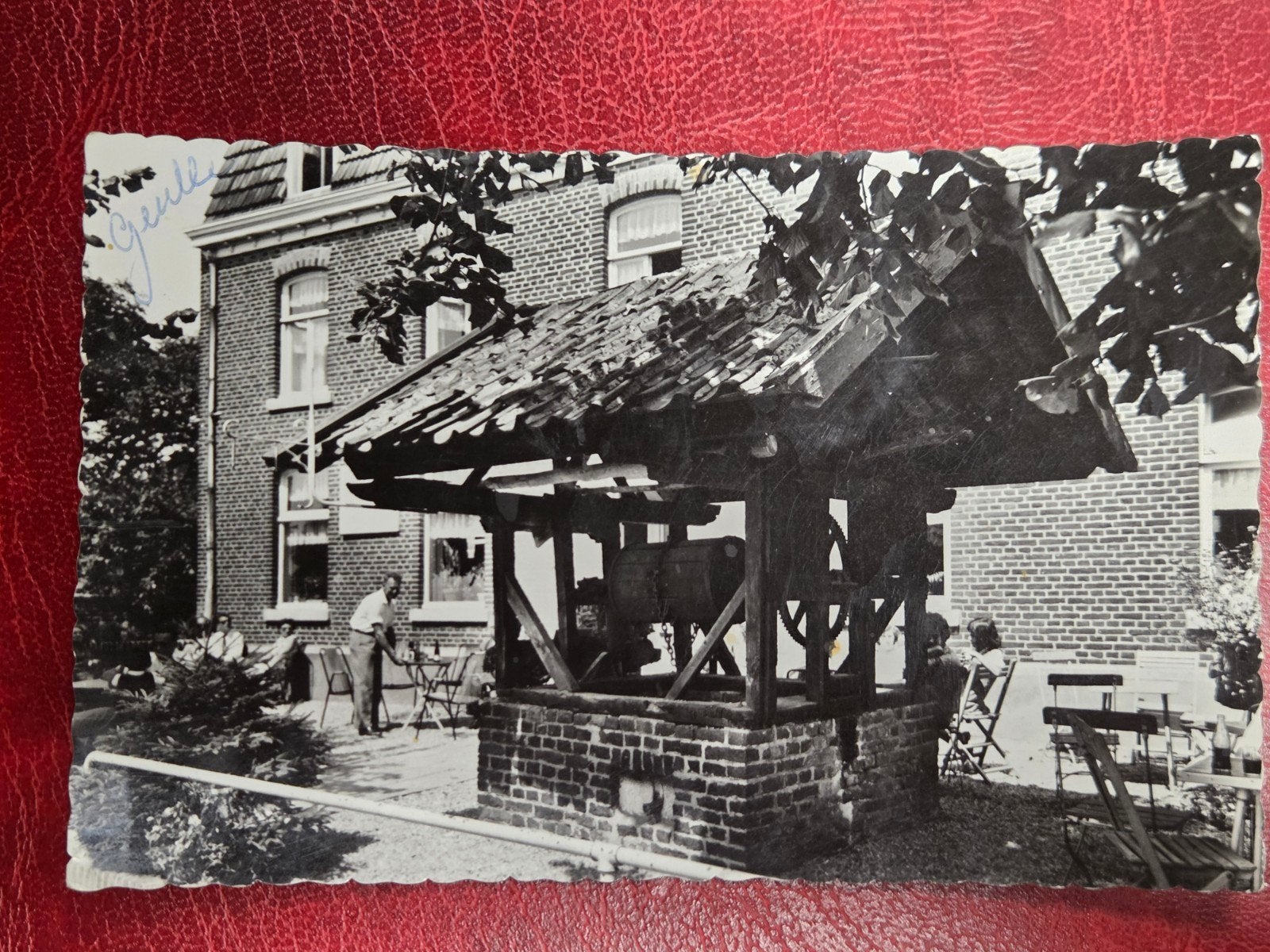 Geulle bij Elsloo Pension De Welput, Verzamelen, Ansichtkaarten | Nederland, Verzenden, 1940 tot 1960
