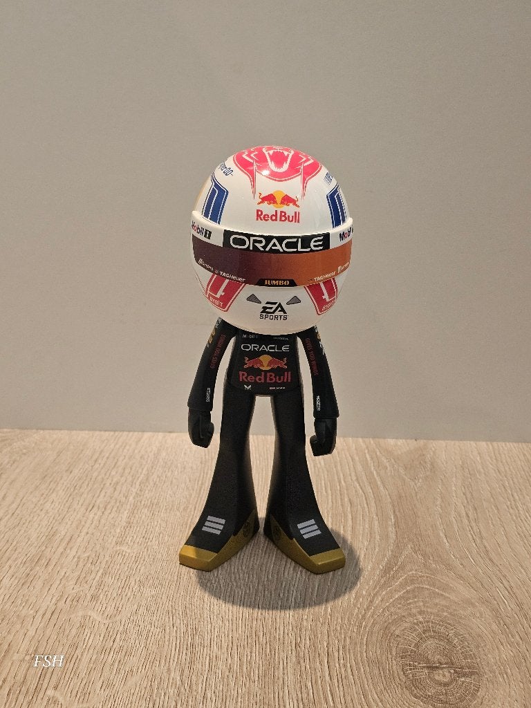 Red Bull, Max Verstappen, figuur TM JAXX. >>TOPSTAAT<<, Verzamelen, Ophalen of Verzenden, Zo goed als nieuw, Formule 1