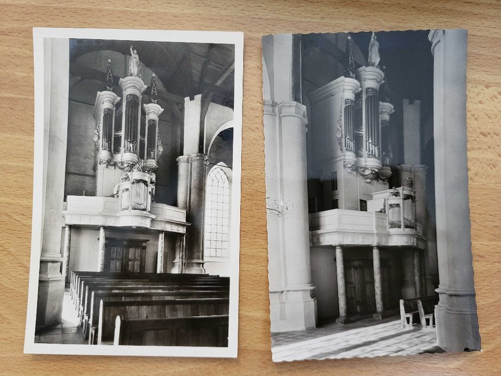 ansicht VIANEN Kerk Orgel (2x), Ophalen, Voor 1920, Utrecht
