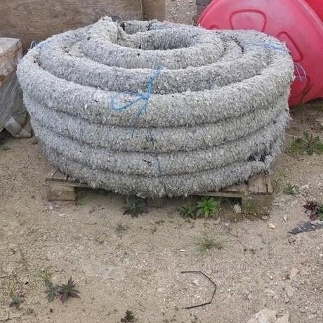 Drainage 125mm 50meter lang, nieuw, Ophalen, Pvc, 6 meter of meer, Overige typen