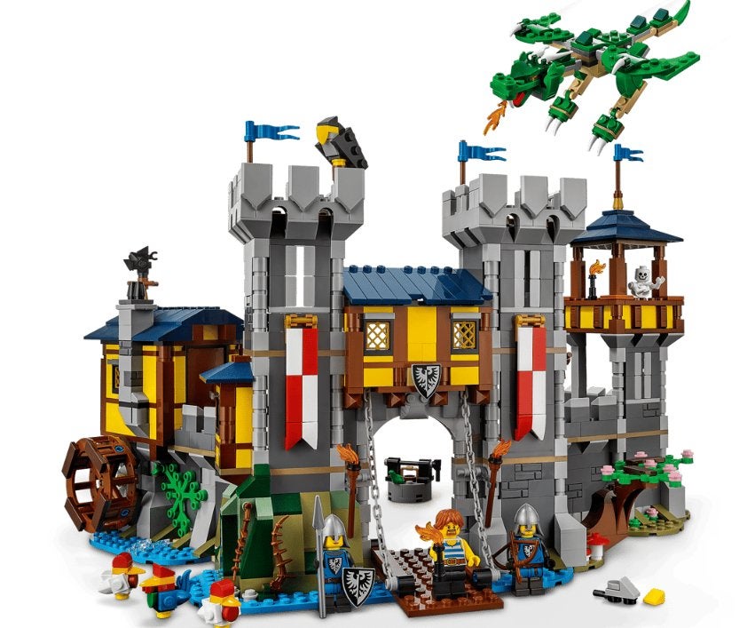Lego 3in1 Middeleeuws kasteel (31120), Kinderen en Baby's, Speelgoed | Duplo en Lego, Ophalen, Lego, Compleet, Zo goed als nieuw