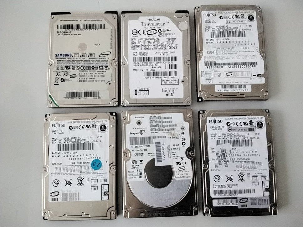 IDE 2,5 inch harde schijven voor laptops, Ophalen of Verzenden