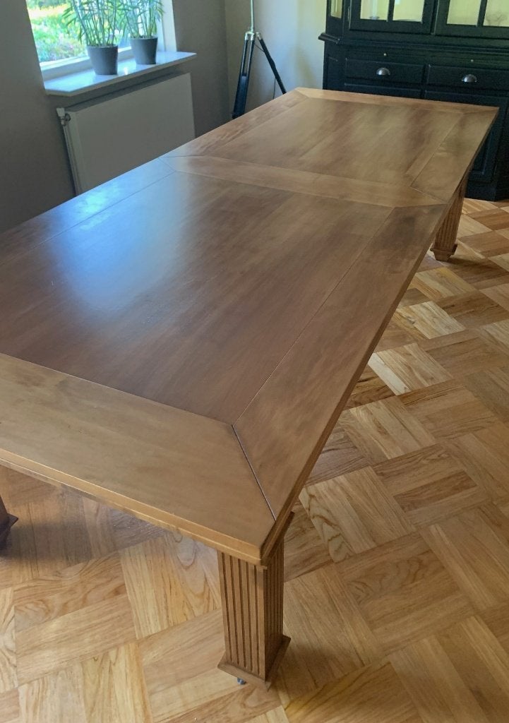 Robuuste handgemaakte (eet) tafel, Ophalen, 50 – 75, 100 tot 150 cm, 200 cm of meer