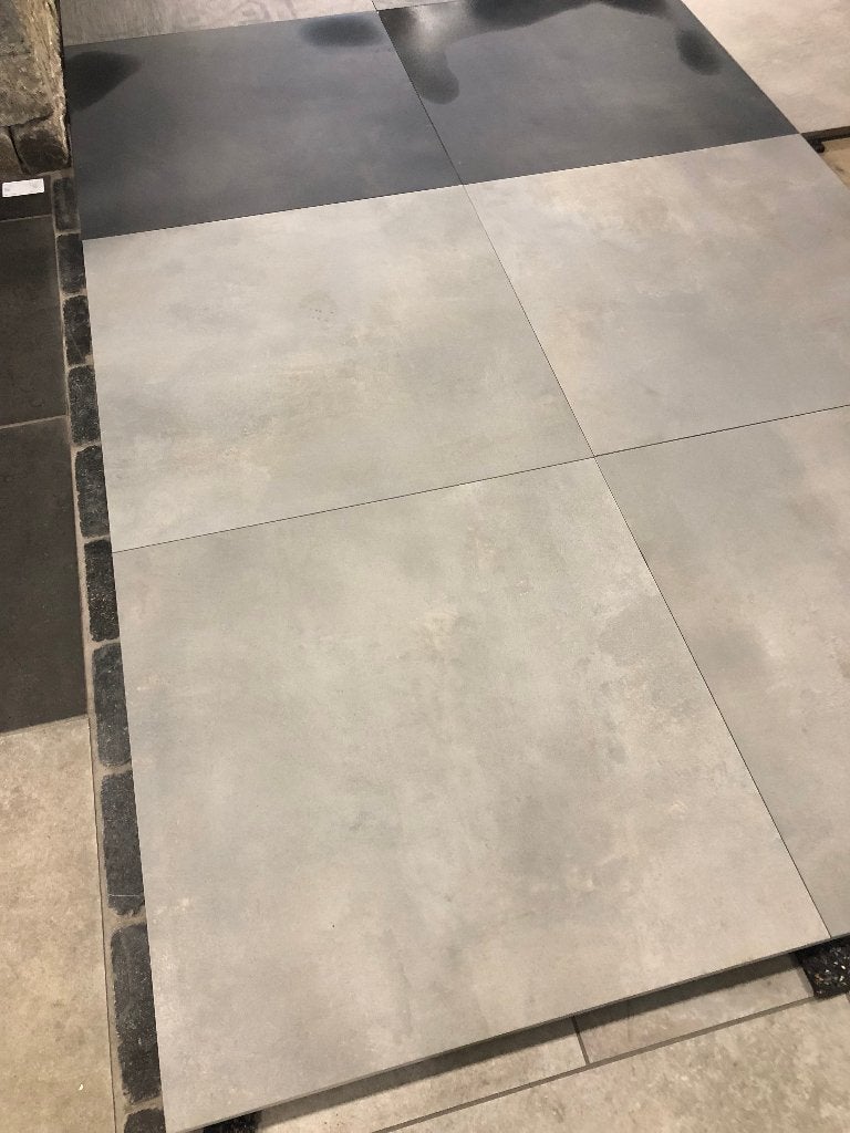 keramische terrastegels make grigio 80x80x2 cm actie, Keramiek, Nieuw, Ophalen of Verzenden, 10 m² of meer