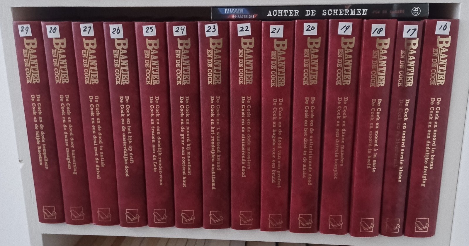 Baantjer en De Cock Boekjes - 32 exemplaren, Ophalen of Verzenden, Gelezen