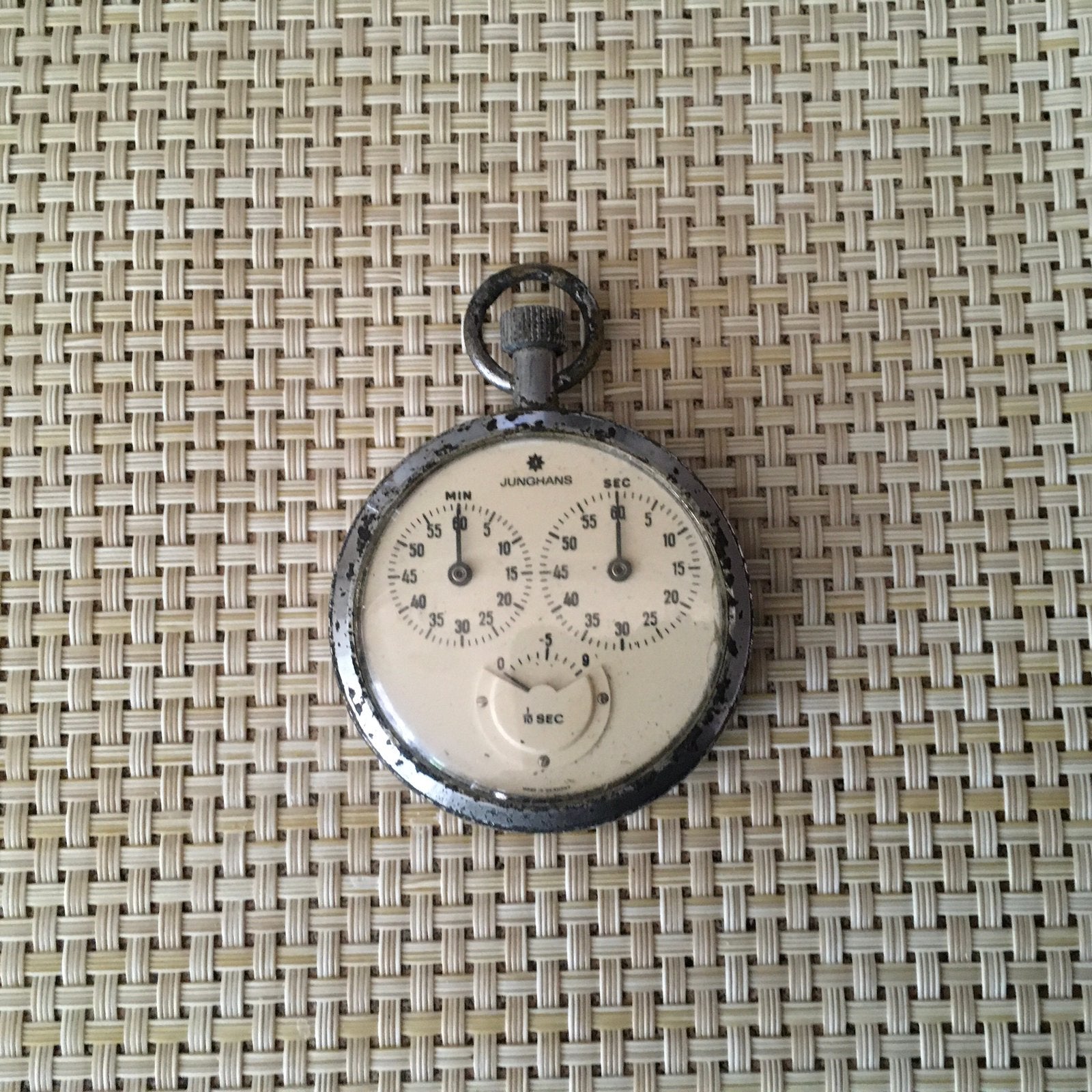 Vintage junghans stopwatch, Ophalen, Staal, Overige merken, 1960 of later